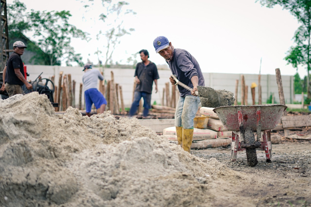 Progres Blok A (Asrama)